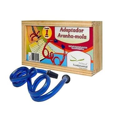 Imagem de Brinquedo Educativo Adaptador Aranha-mola Ergonômico Para Facilitar A Atividade Da Escrita