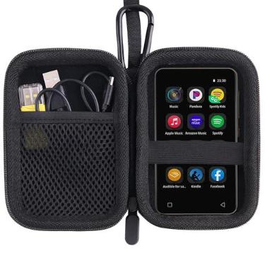 Imagem de JINMEI Capa protetora rígida de EVA para MP3 Player de MP3 Player de MP4 para innioasis 80 GB MP3 Player/ZAQE 10.2 cm caixa de armazenamento (somente capa)