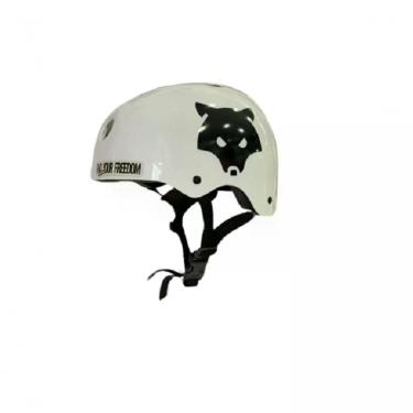 Imagem de Capacete Iniciante Lobo Store Adulto Infantil Branco