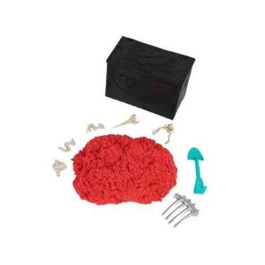 Imagem de Massinha de Areia Dino X Cavate Kinetic Sand - Sunny Brinquedos