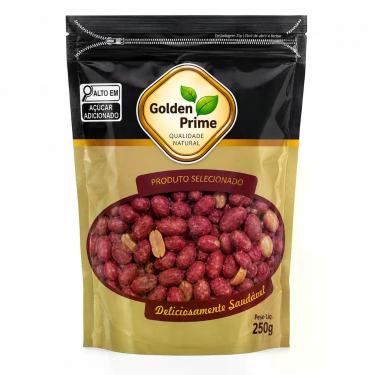 Imagem de AMENDOIM GOLDEN PRIME 250g DOCE GROSELHA CROCANTE - GOLDEM PRIME