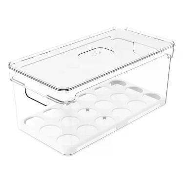 Imagem de Organizador Porta Ovos 36un Geladeira Cozinha Com Tampa - OU