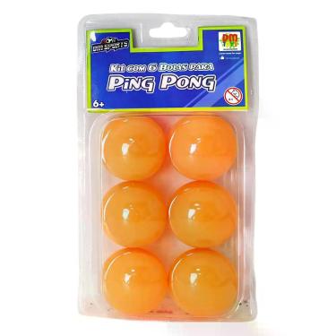 Imagem de Kit 6 Bolas De Ping Pong - Dm Toys