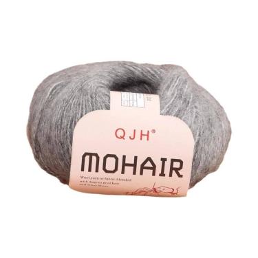 Imagem de Fio De Mohair Acrílico Macio E Quente, 6 Pacotes De 150g Para Tricô Ar
