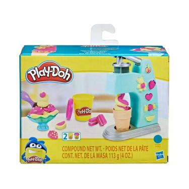 Imagem de Massa de Modelar Play-Doh Mini Sorveteria E9368 - Hasbro, Colorido, So