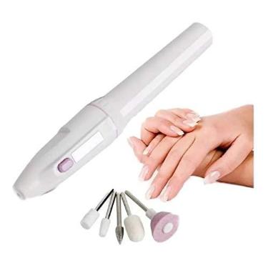Imagem de Kit Lixa Elétrica Unhas Aparelho Lixador D Unha Profissional