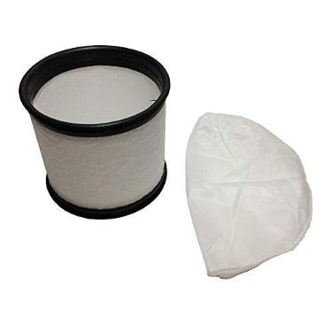 Imagem de Kit Filtro Permanente Lavável com Filtro de Pano para Aspirador WAP GT Profi Turbo 20L