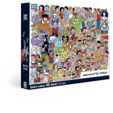 Imagem de Quebra Cabeça Turma Da Mônica - 500 Peças Toyster