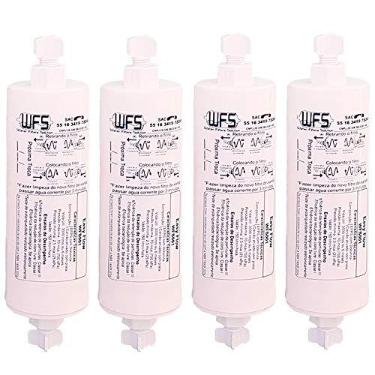 Imagem de Kit 4 Filtro Refil para Geladeira Side by Side e Purificador Polar