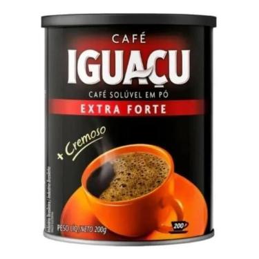 Imagem de Café Iguaçu Extra Forte Solúvel Em Pó Cremoso Lata 200g