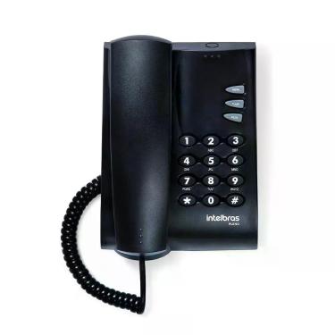 Imagem de Telefone Pleno Intelbras sem chave Preto, Preto
