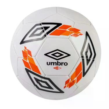 Imagem de Bola de Futebol Umbro Tracer Resistente Tamanho 5, 5, Branco preto lar