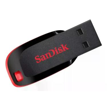 Imagem de Pen Drive Usb 128gb Flash Drive Memory Stick Cruzer Blade 2.0 P128gb -