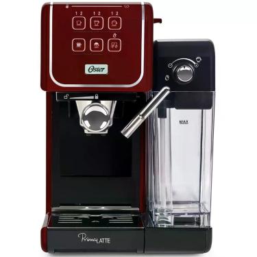 Imagem de Cafeteira Espresso Oster Primalatte Touch BVSTEM6801R-017 Vermelho 1,2L 19BAR 1450W 110V