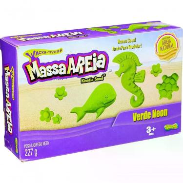 Imagem de Massa de Modelar 1801 Nunca Seca Fácil de Manusear Verde Sunny Brinquedos 227G