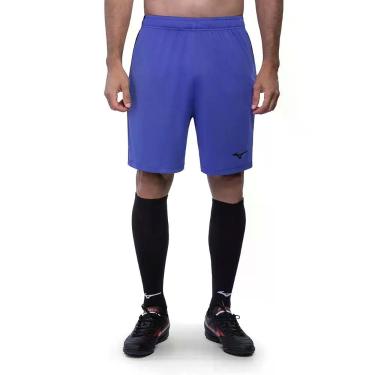 Imagem de Short de Futebol Mizuno II Masculino, P, Azul