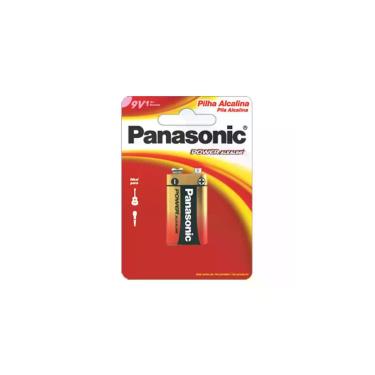 Imagem de Bateria Alcalina Panasonic 9V - 1 Unidade