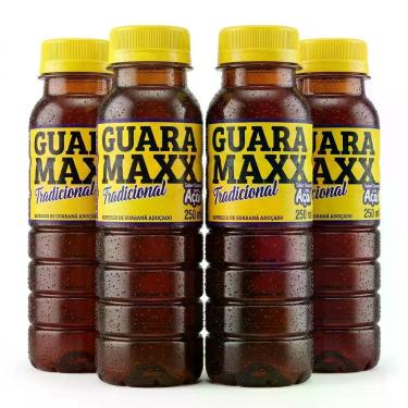 Imagem de Kit 4 Guaraná com Açaí Guara Maxx Tradicional 250ml Refresco Pronto pa