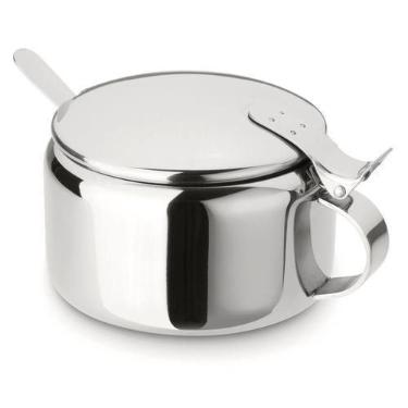 Imagem de Açucareiro em Inox com Colher Forma - 300 Gr