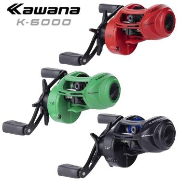 Imagem de Carretilha Maruri Kawana k-6000 BG Anti Cabeleira 7.2 Cores, Esquerdo,