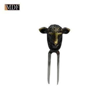 Imagem de Espetinho Garfinho Petisco Bode Super Luxo Zamac - ATACADÃO DO ARTESAN