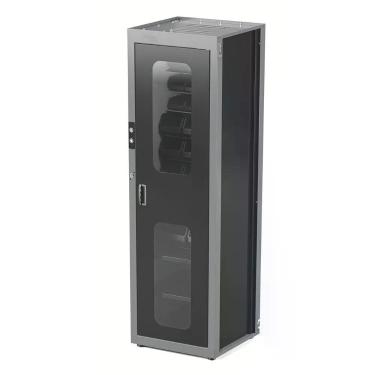 Imagem de Armário Smart System Para Ferramentas 1 Porta, 29 Caixas Plásticas Bin E Visor Tramontina Pro Cinza Tramontina