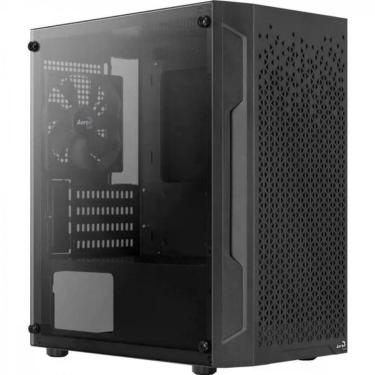 Imagem de Gabinete Gamer Aerocool Trinity Mini Preto Lateral Vidro