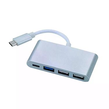 Imagem de Cabo Adaptador Usb C Macho 1 X Usb C + Usb 3.0 E 2.0 Femea