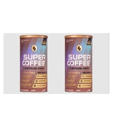 Imagem de Kit 2x Caffeine Army SuperCoffee 3.0 Sabor Choconilla (380g)