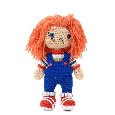 Imagem de Boneco Chucky em amigurumi