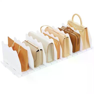 Imagem de Divisória de prateleira SPACEKEEPER, organizador de bolsas ajustável, 