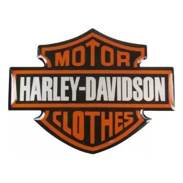 Imagem de Emblema Adesivo Resinado UV Compatível Harley RS8 - SPTS