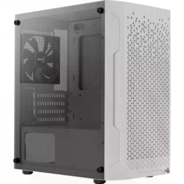 Imagem de Gabinete Gamer Aerocool Trinity Mini Branco Lateral Vidro