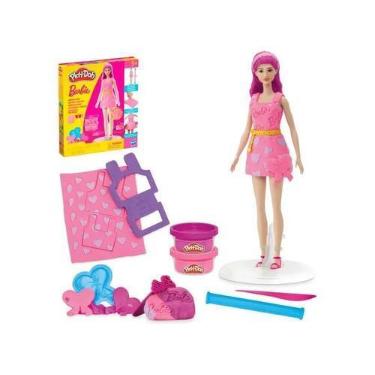 Imagem de Play doh barbie coracoes e penteados g1357 - Mattel
