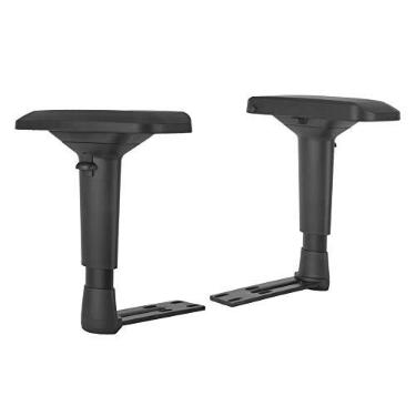 Imagem de Kei Project - Apoio de Braço Ajustável para Cadeiras de Jogos DXRacer (4D) - Preto - Alumínio ou Aço