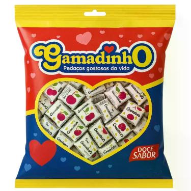 Imagem de Kit 2 pacotes Dadinho Gamadinho Amendoim Cremoso 420g - Doce sabor