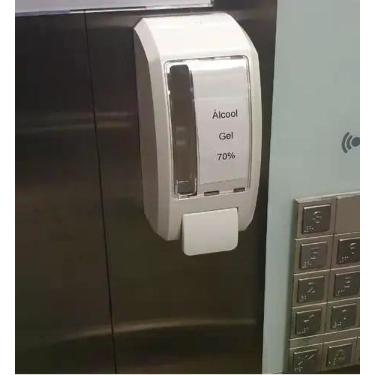 Imagem de Dispenser C/ Reservatório 1000ml Para Álcool Gel Jsn Elite - Higipack