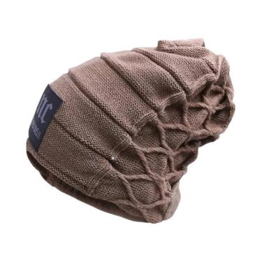 Imagem de Gorro De Inverno Unissex Quente Com Forro De Pelúcia, Gorro De Esqui G