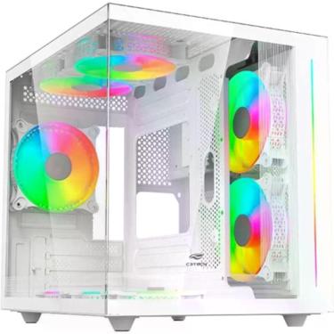 Imagem de Gabinete Gamer Aquarius C3tech Mt-g810 Sem Fans Branco