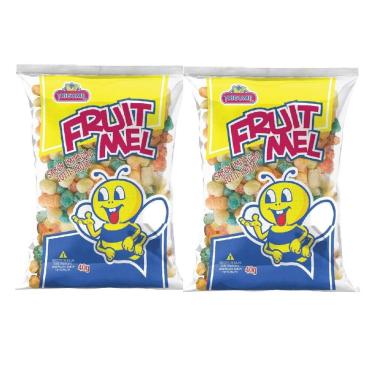 Imagem de Kit 30un Fardo de Biscoito Doce Fruitmel 40g Trigomil - Genérica
