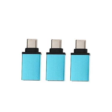 Imagem de DOITOOL 6 Peças adaptador USB adaptador otg adaptador de usb conversor tipo c para USB conversor de USB c para USB adaptador tipo c para telefone adaptador de metal celular