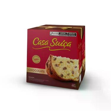 Imagem de Panetone Casa Suíça Chocolate, Chocotone 400g - Casa Suiça