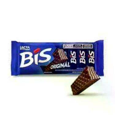Imagem de Chocolate Bis ao Leite 100,8g - Lacta, 1 Pacote com 16 unidades, Ao Le