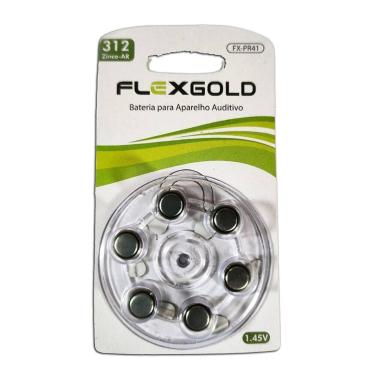 Imagem de Bateria para uso em aparelho auditivo modelo 312 X-Cell mod. FX-PR41
