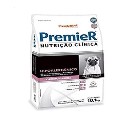 Imagem de PremieR Pet Nutrição Clínica Ração Seca Hipoalergênica para Cães Porte Pequeno Sabor Cordeiro 10,1kg