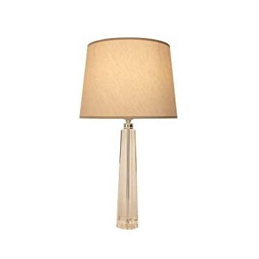 Imagem de Base Para Abajur Bella Iluminação Classic Cromado/Transparente Metal e Vidro