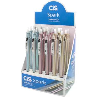 Imagem de Lapiseira 0.7MM CIS SPARK 3CORES Metalicas - Sertic