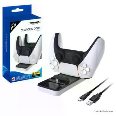 Imagem de Base Carregadora Duplo De Mesa Para Controle Ps5 - Charging Dock Station