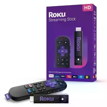 Imagem de Roku Streaming Stick 2025, Dispositivo para TV HD/FHD, com Controle po