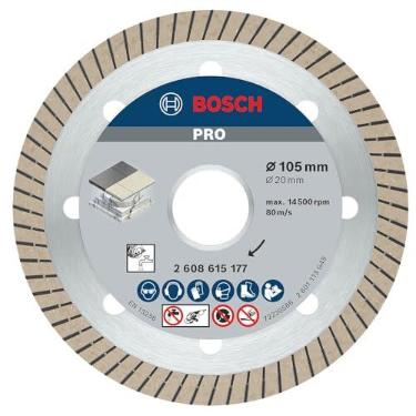 Imagem de Bosch Discos Diamantado Turbo Expert For Porcelanato 105 X 20 X 1 4 X 8 Mm
